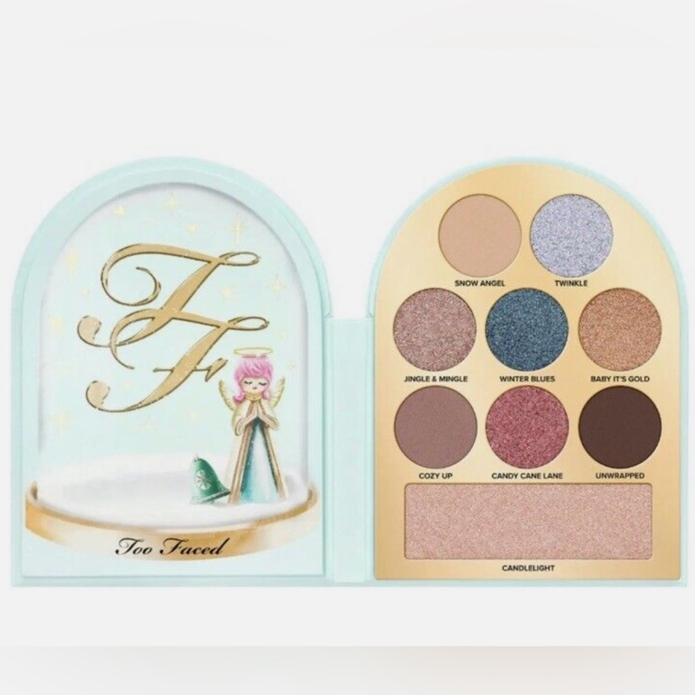Too Faced Let it Snow Globes Holiday Eyeshadow Palette Set - Picture 6 of 6